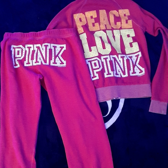 Victoria secret PINK matching BLING set size small - Picture 3 of 4